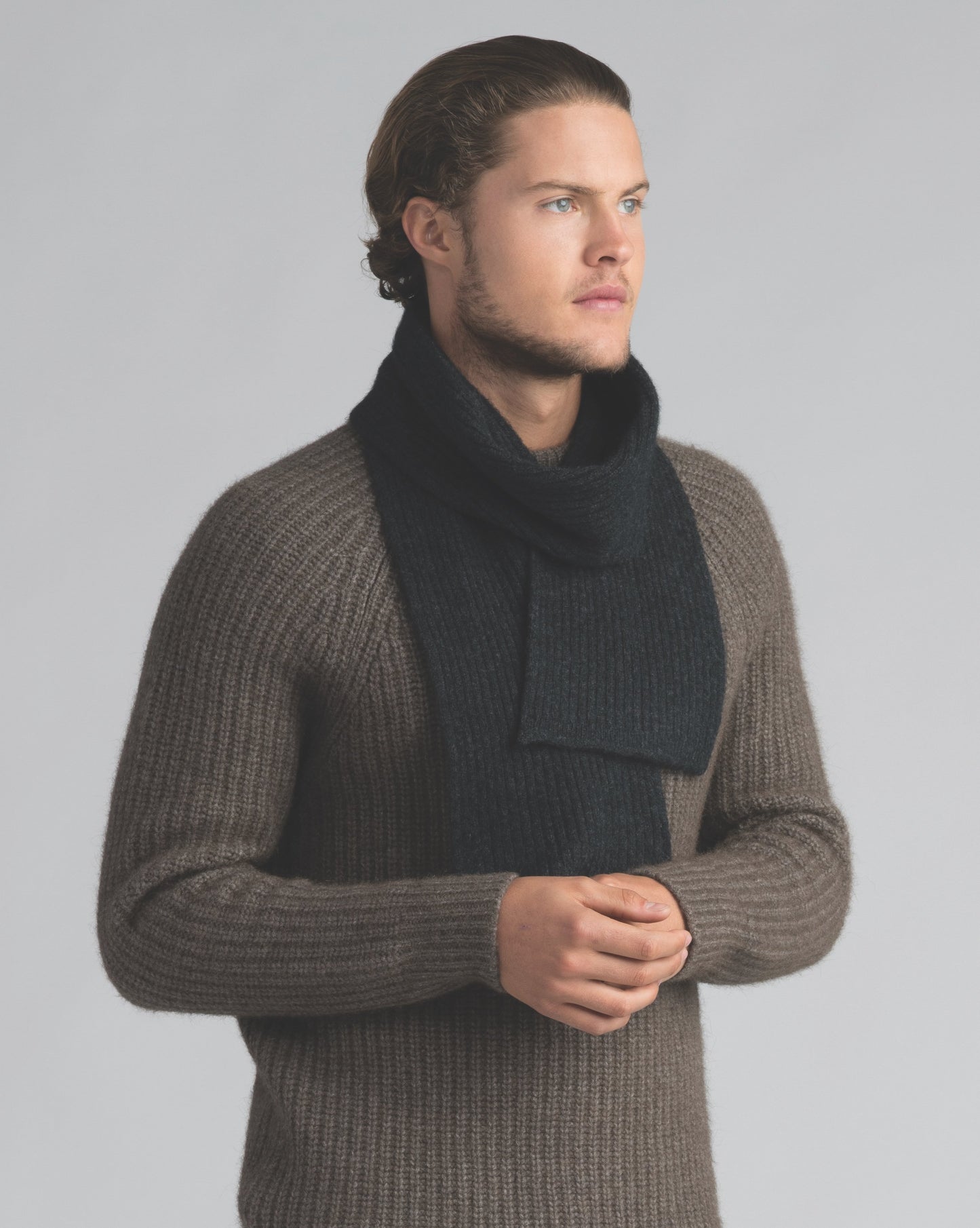 Fine Rib Scarf Accessories