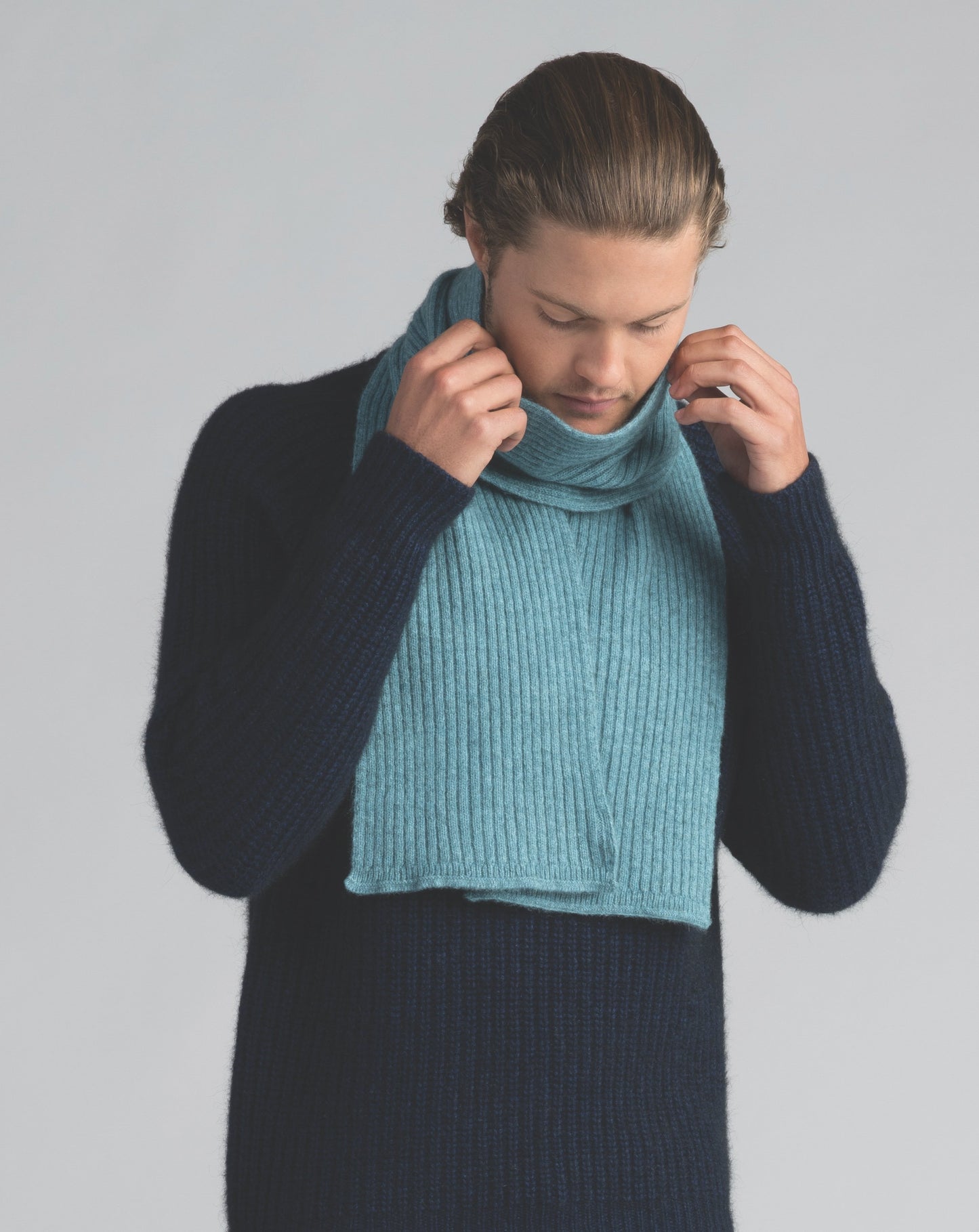 Fine Rib Scarf Accessories