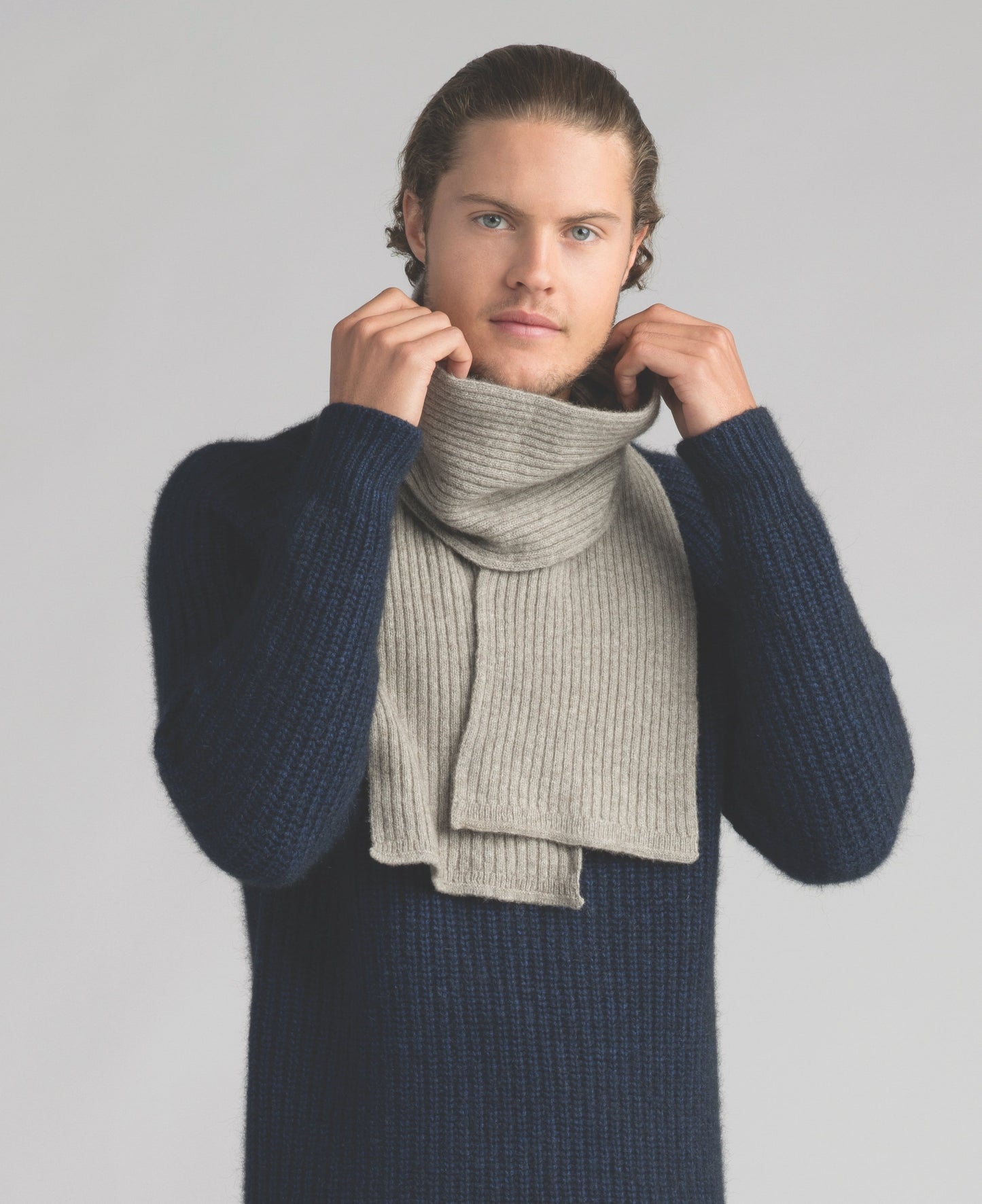 Fine Rib Scarf Accessories