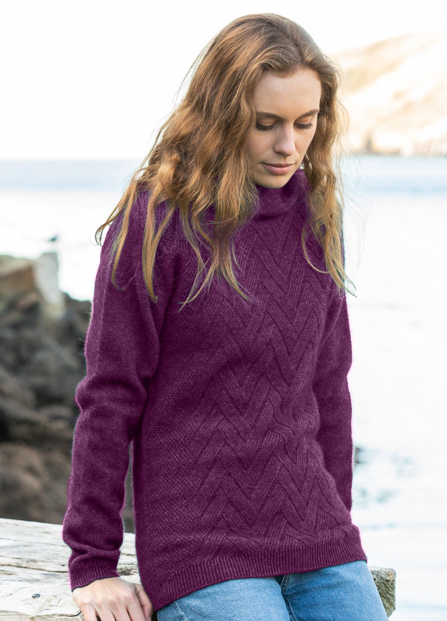 Basket Weave Sweater