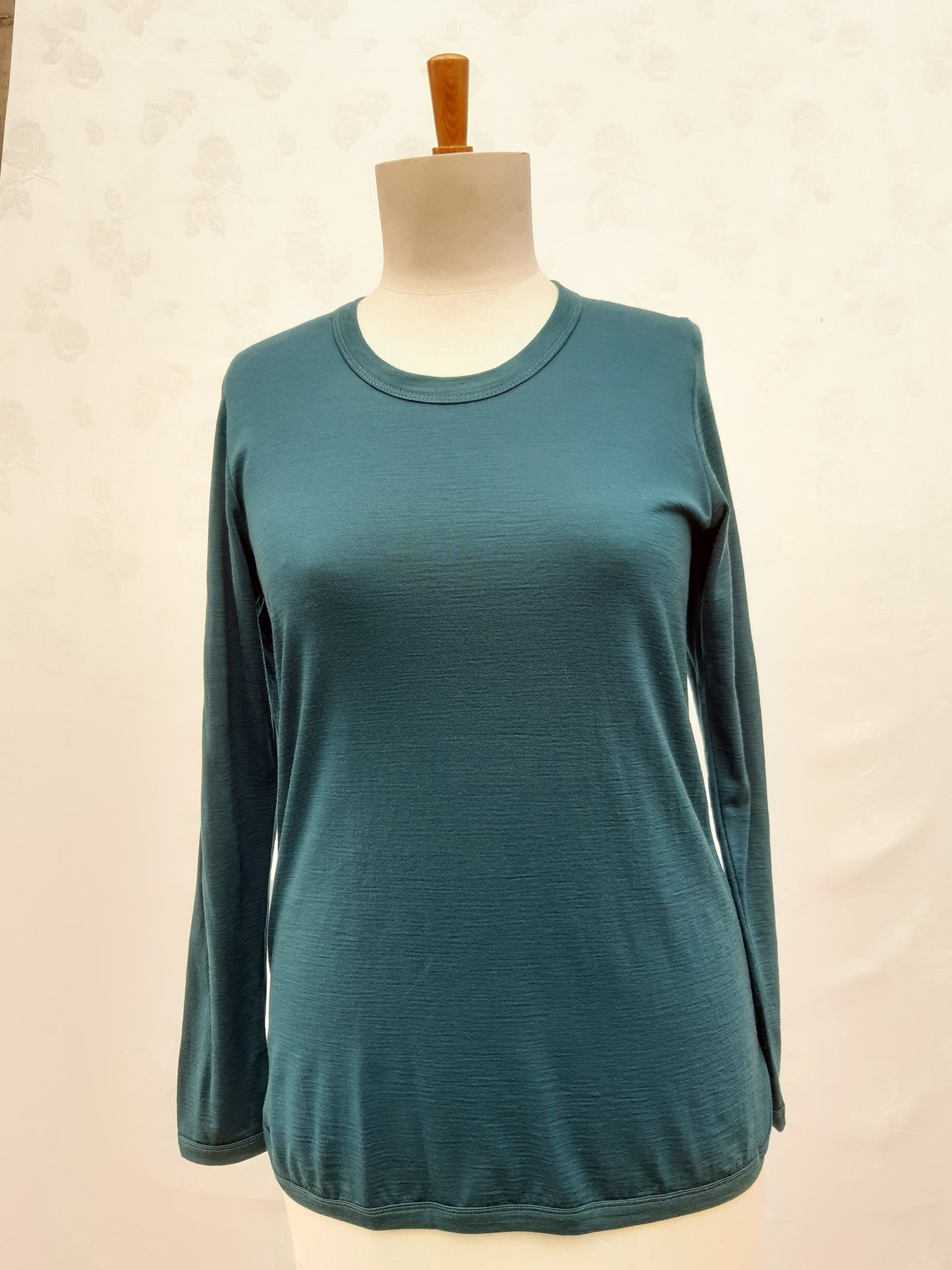 Curve Hem Top Small / Ocean Womens