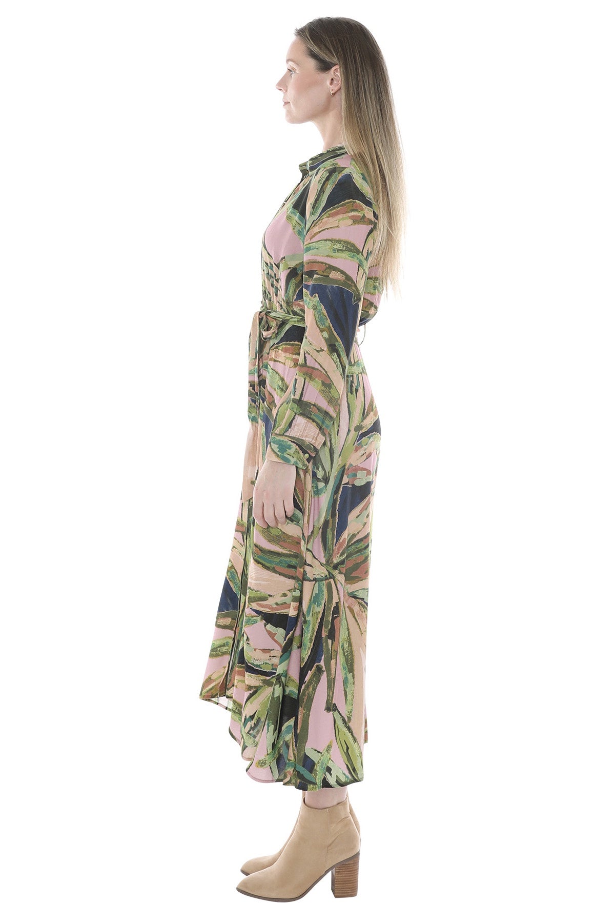 Painted Leaves Dress