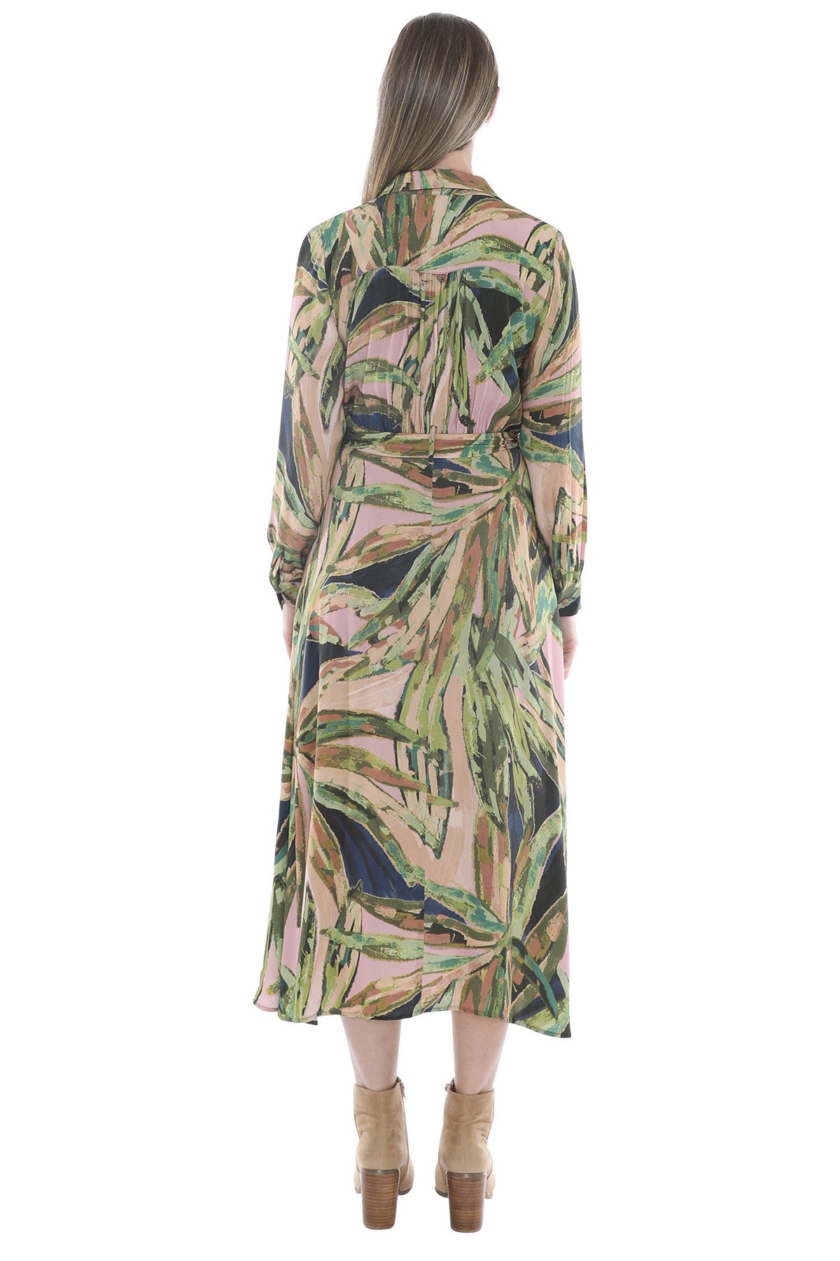 Painted Leaves Dress