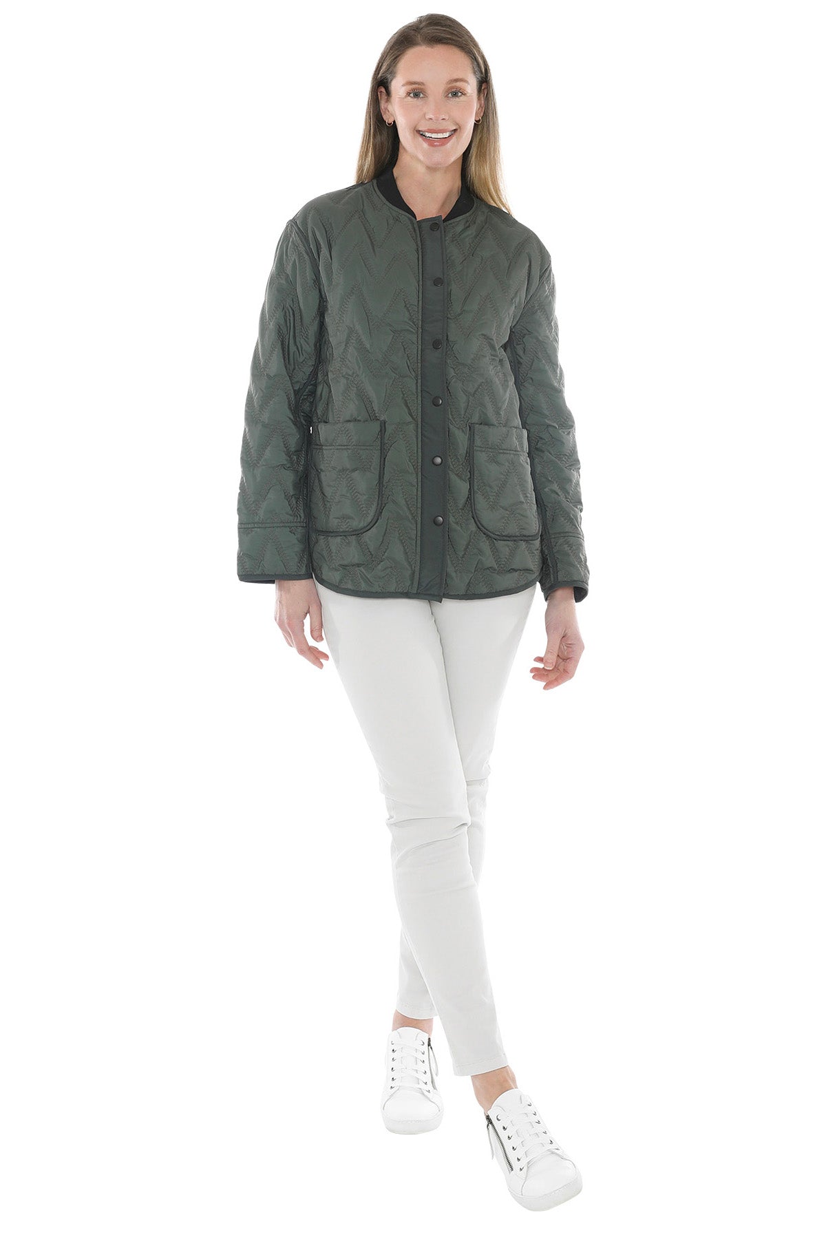 ZigZag Quilted Jacket