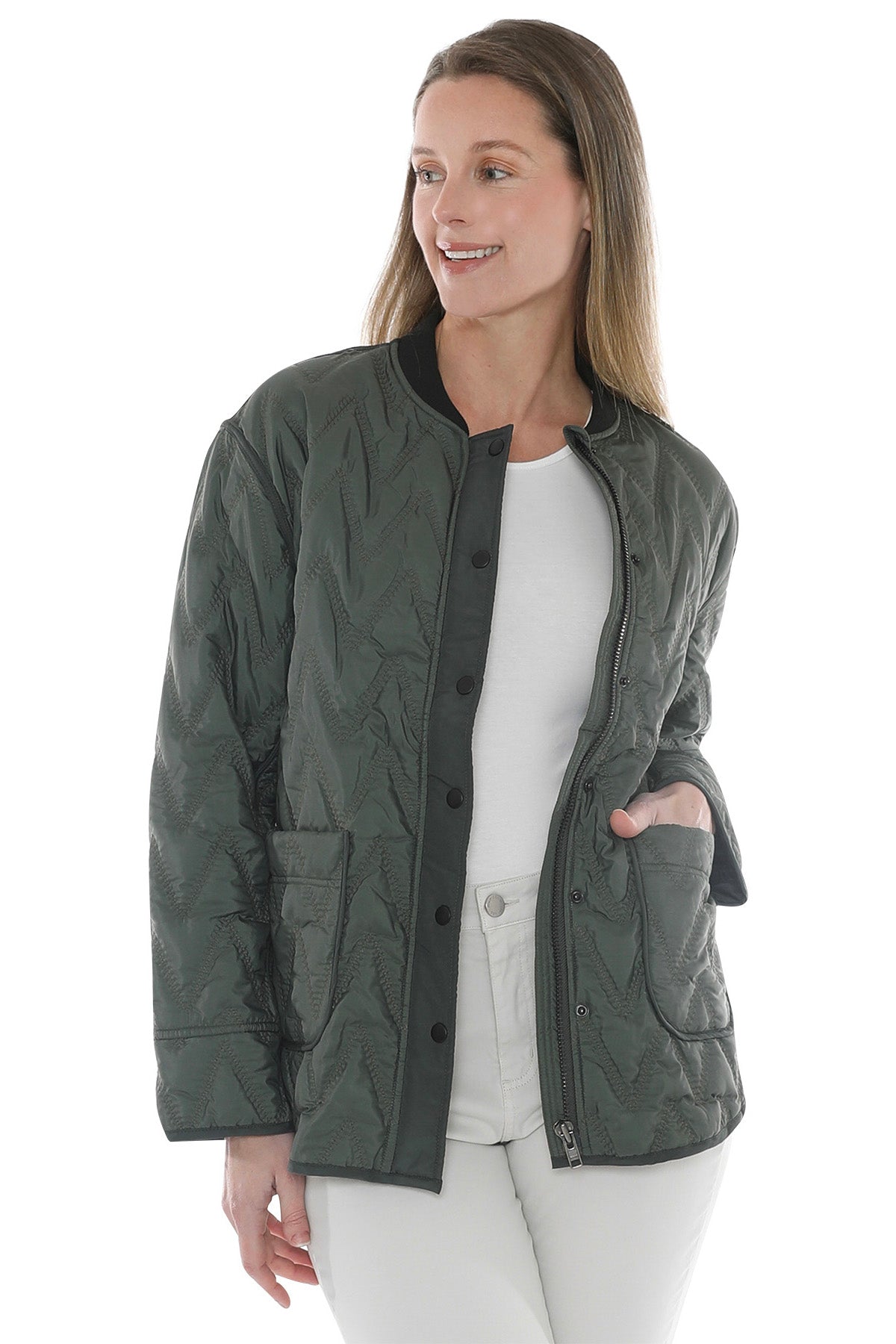 ZigZag Quilted Jacket