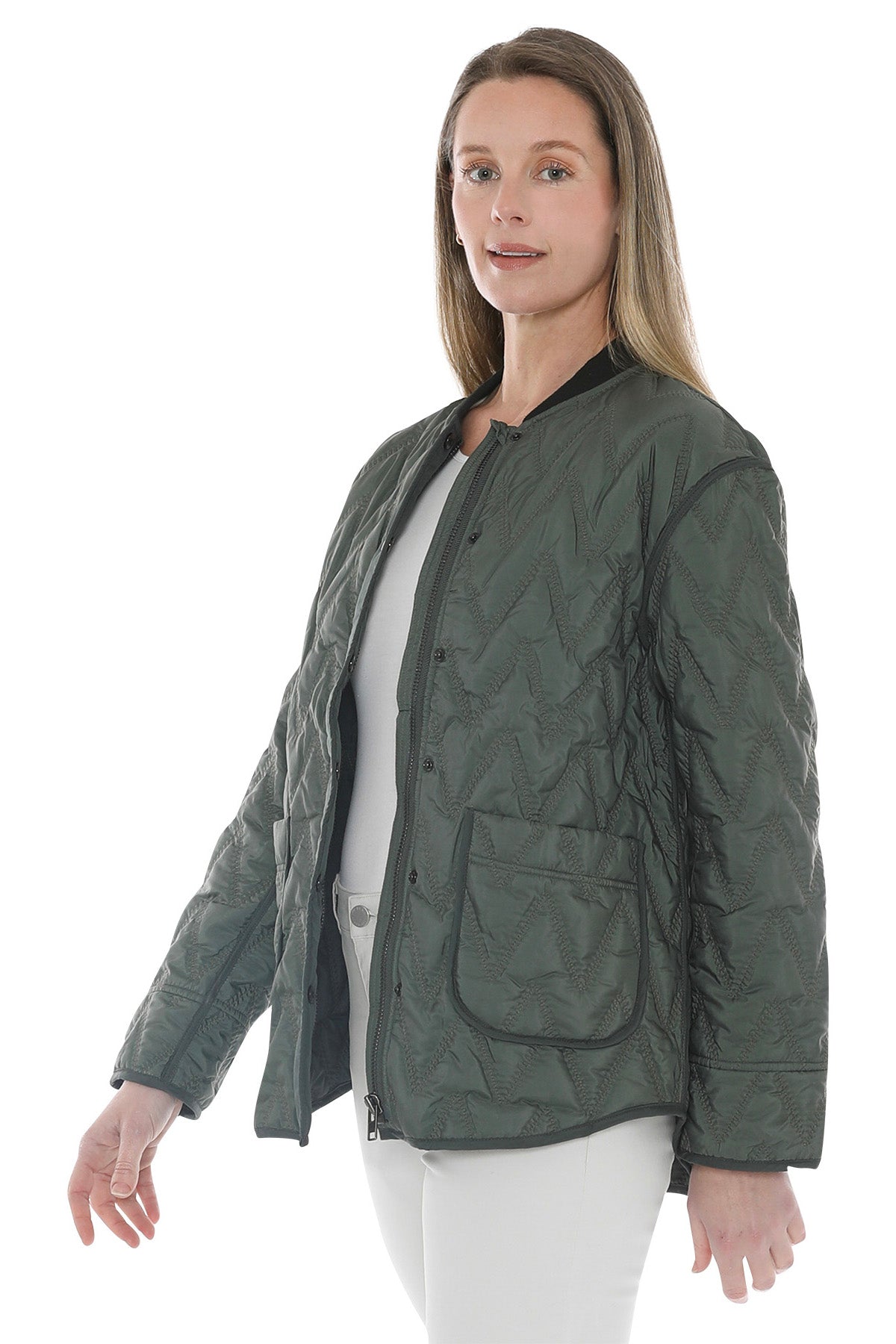 ZigZag Quilted Jacket