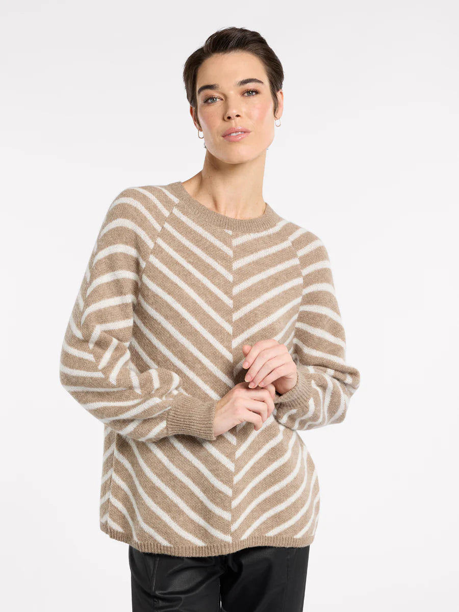 Chevron Stripe Sweater