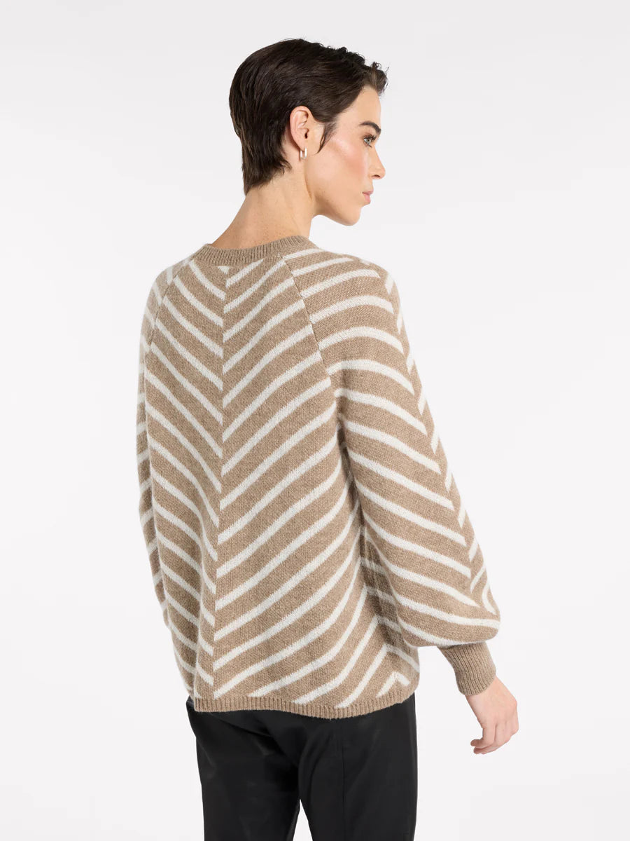 Chevron Stripe Sweater