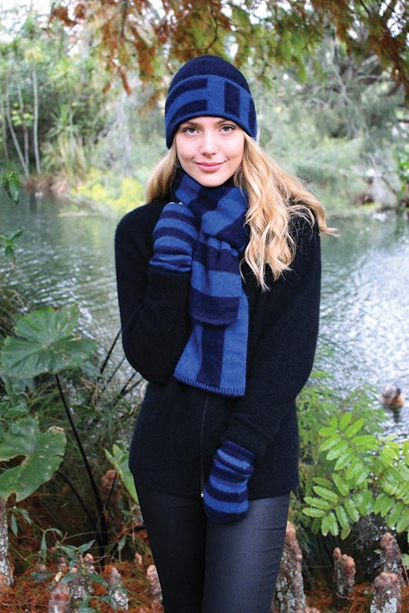 Directional Stripe Beanie Accessories