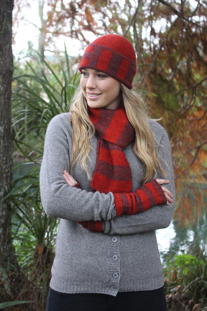 Directional Stripe Beanie Accessories