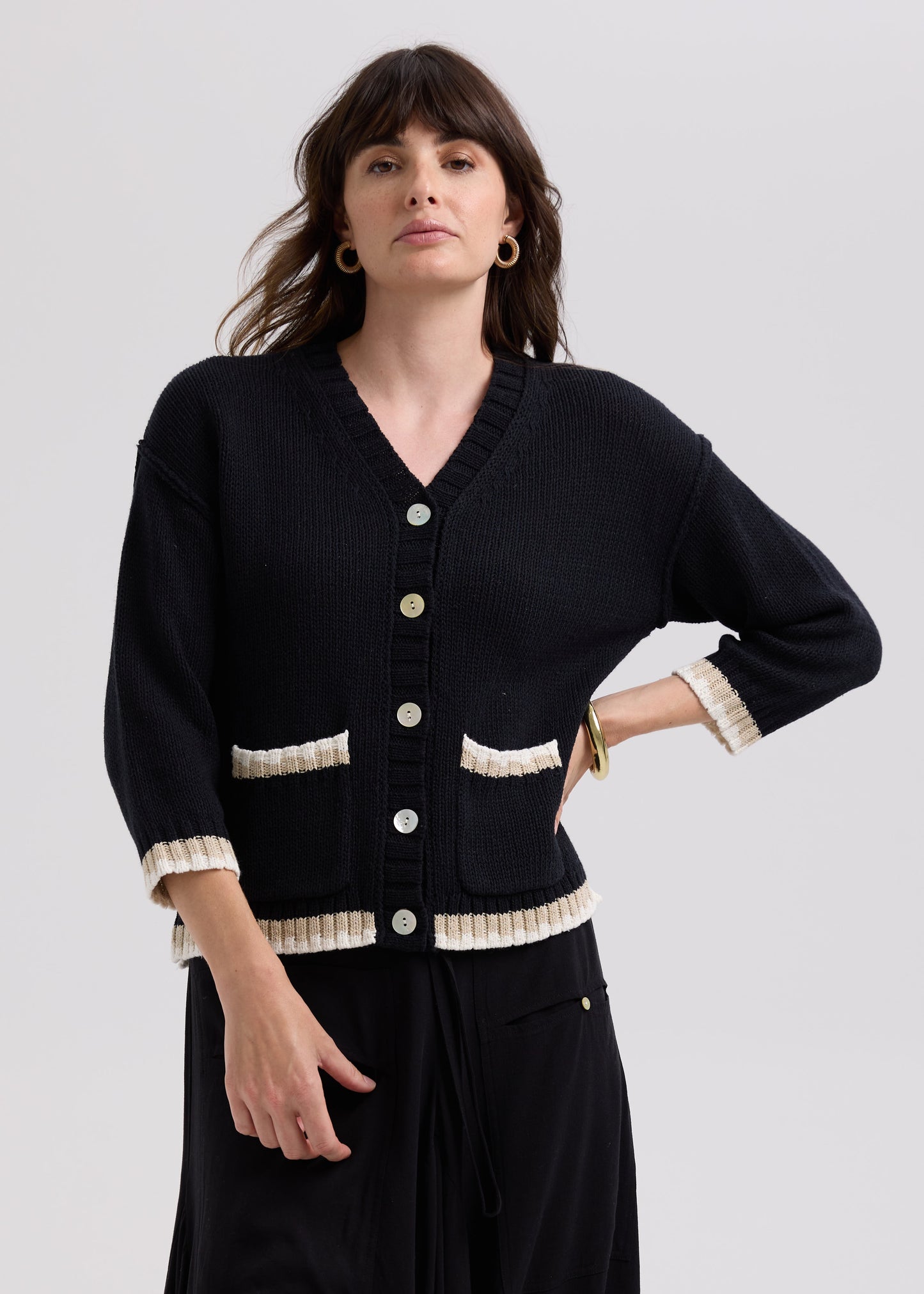 Textured Cardi