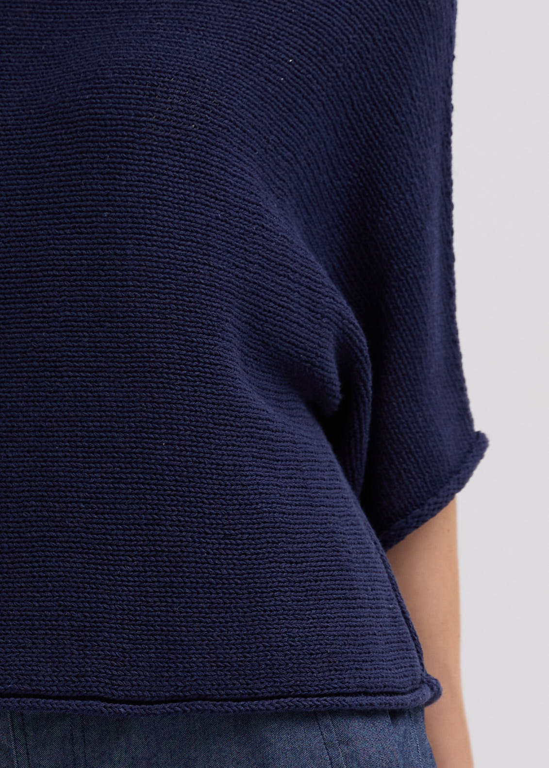 Plain textured Jumper