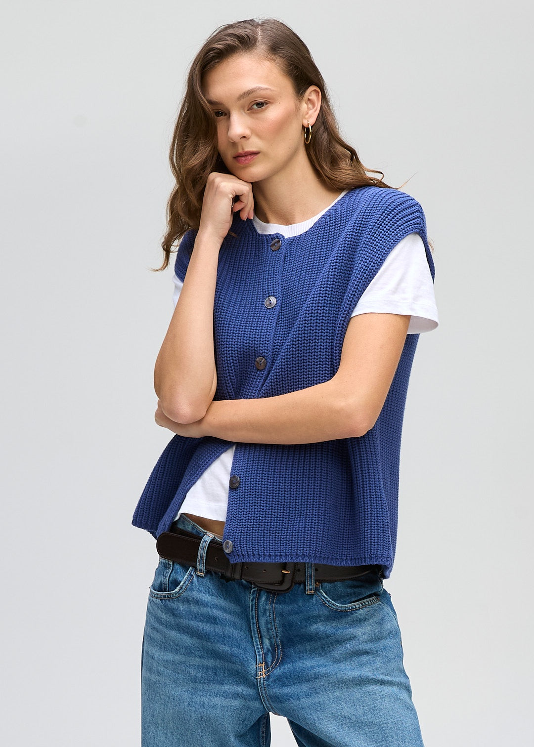 Ribbed Vest