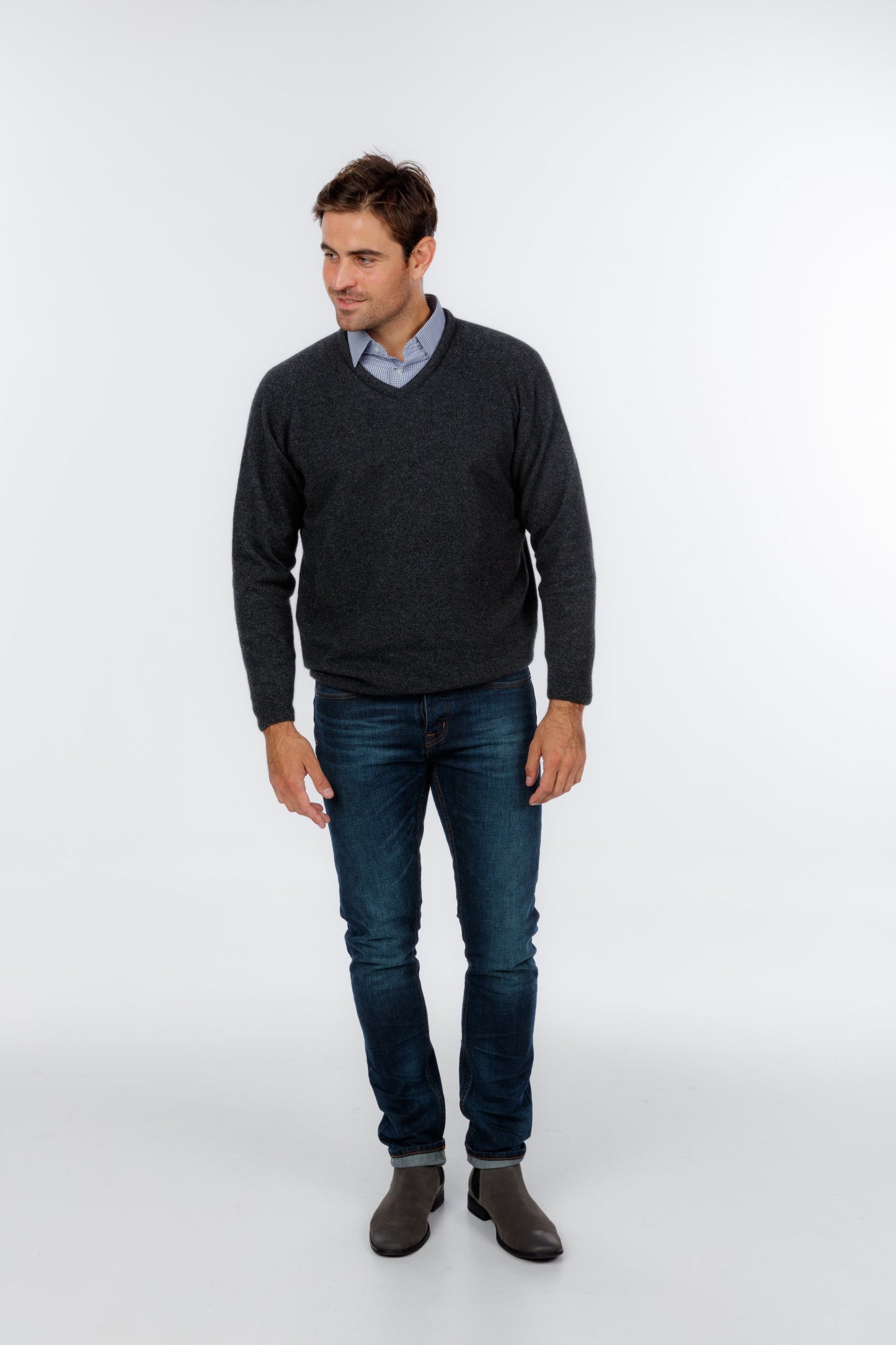 Sports Vee Sweater Mens