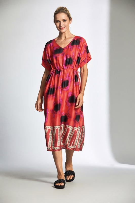 Peruzzi Print Long Dress