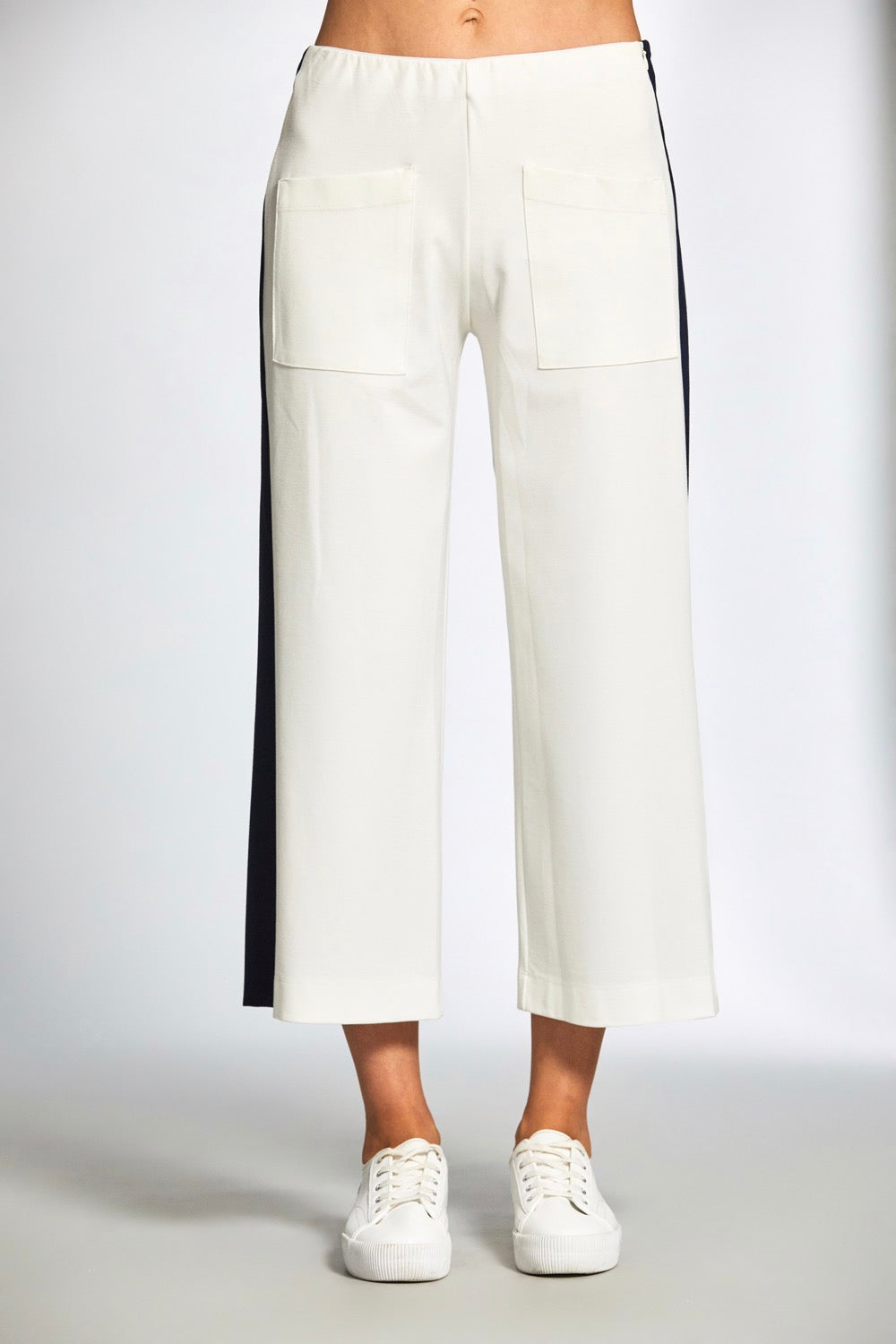 Side Stripe Crop Trouser