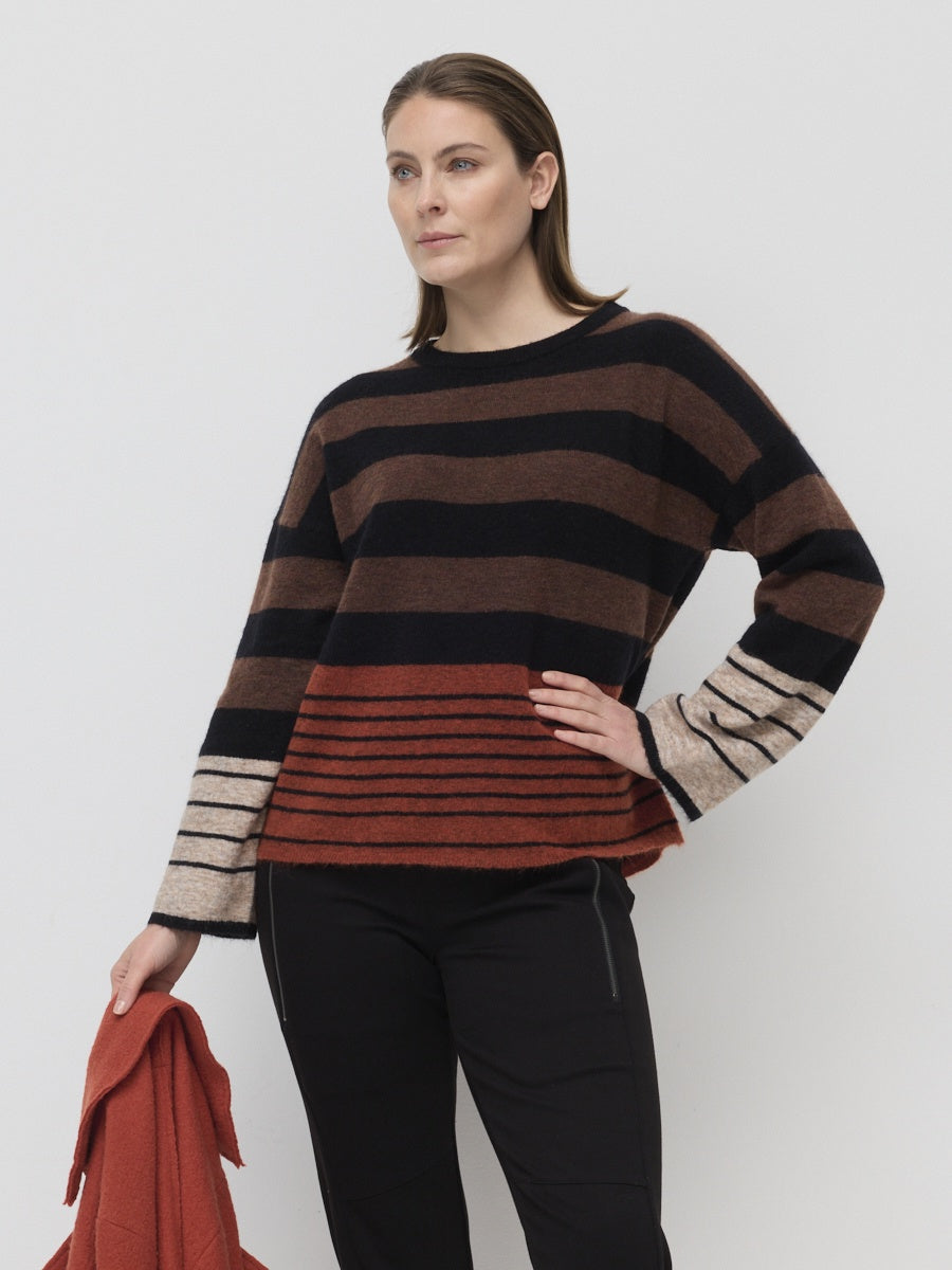 Summit Stripe Sweater