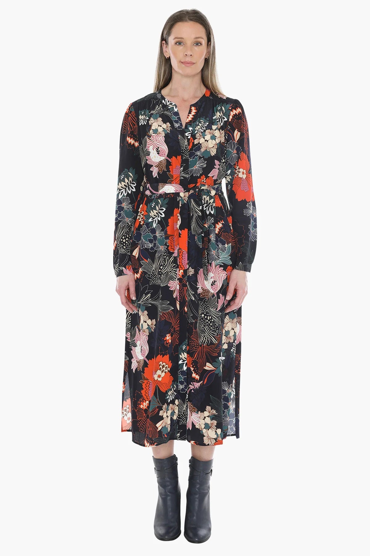 Deco Floral Dress