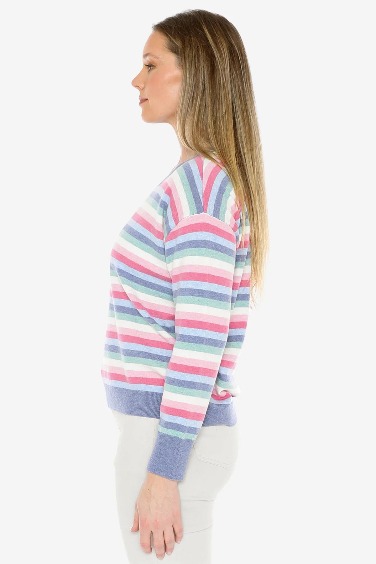 Pastel Stripe Pullover