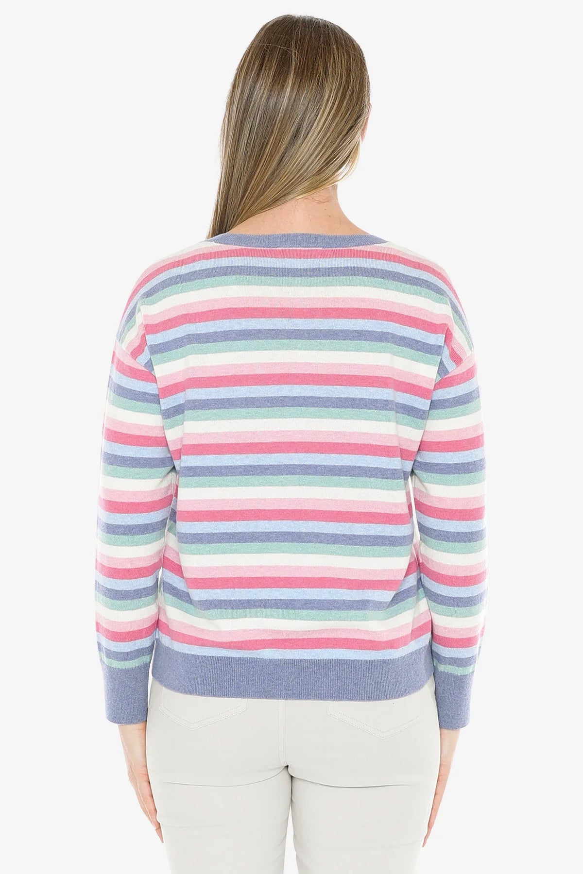 Pastel Stripe Pullover