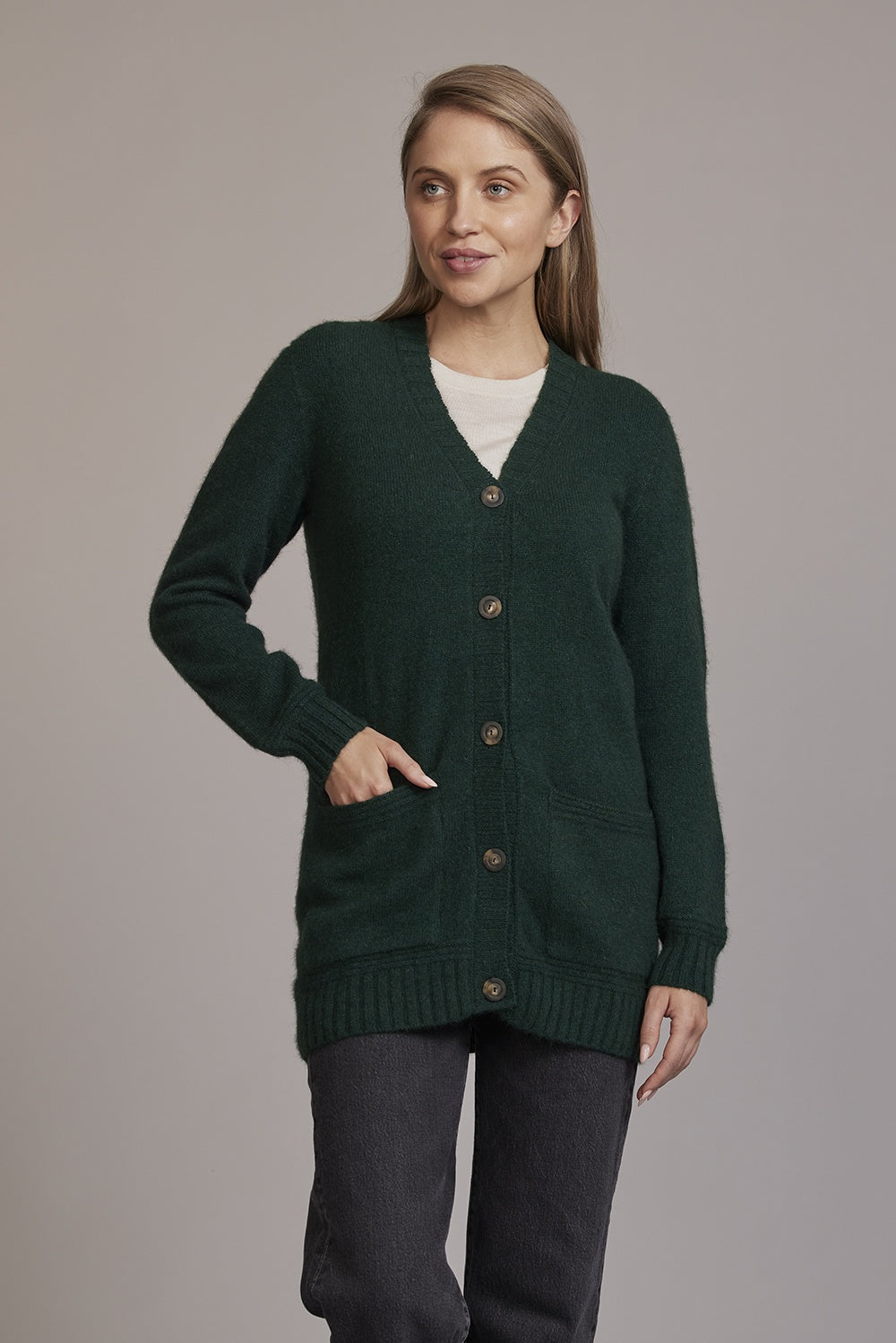 Ridge Patch Cardigan