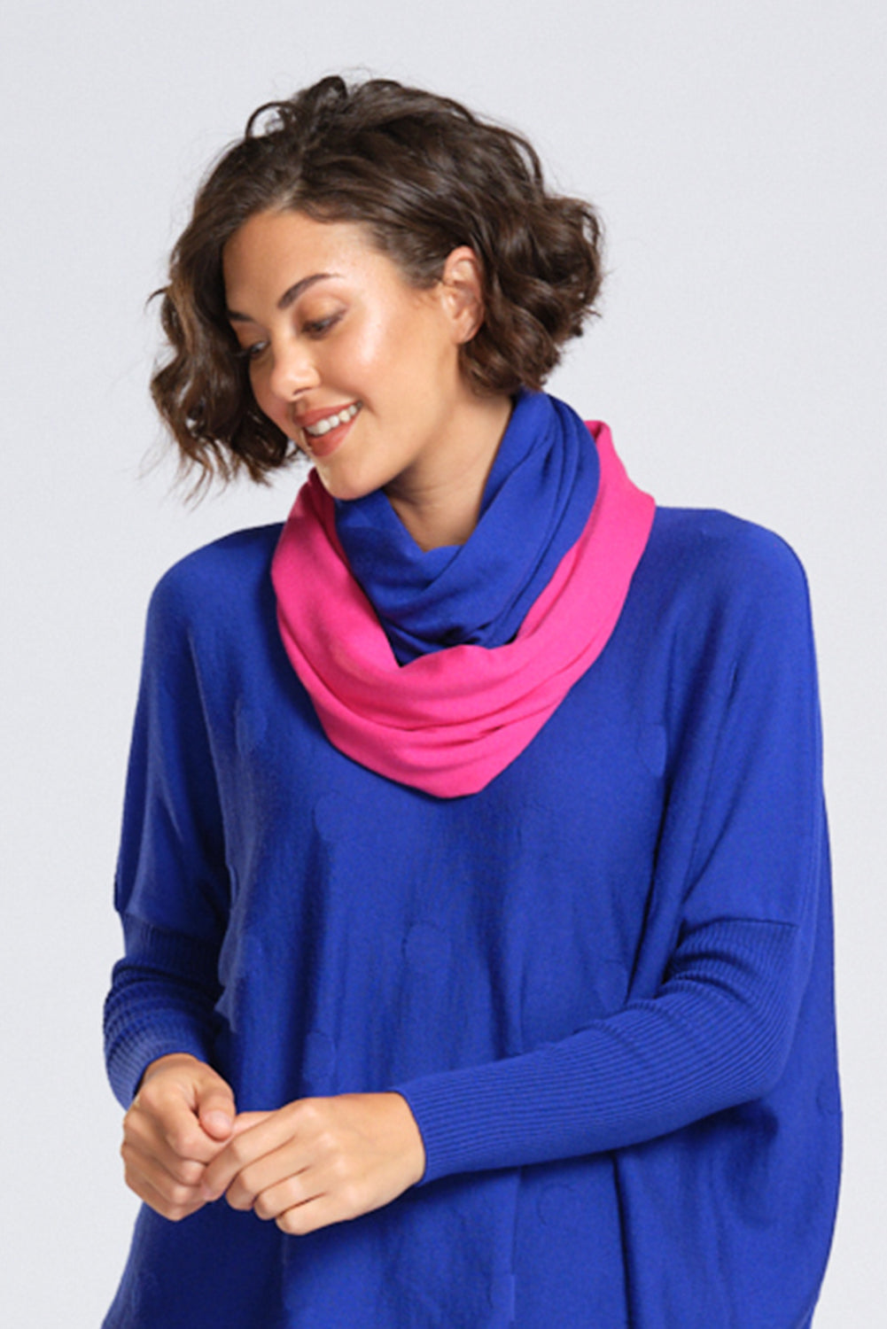 Infinity Block Scarf