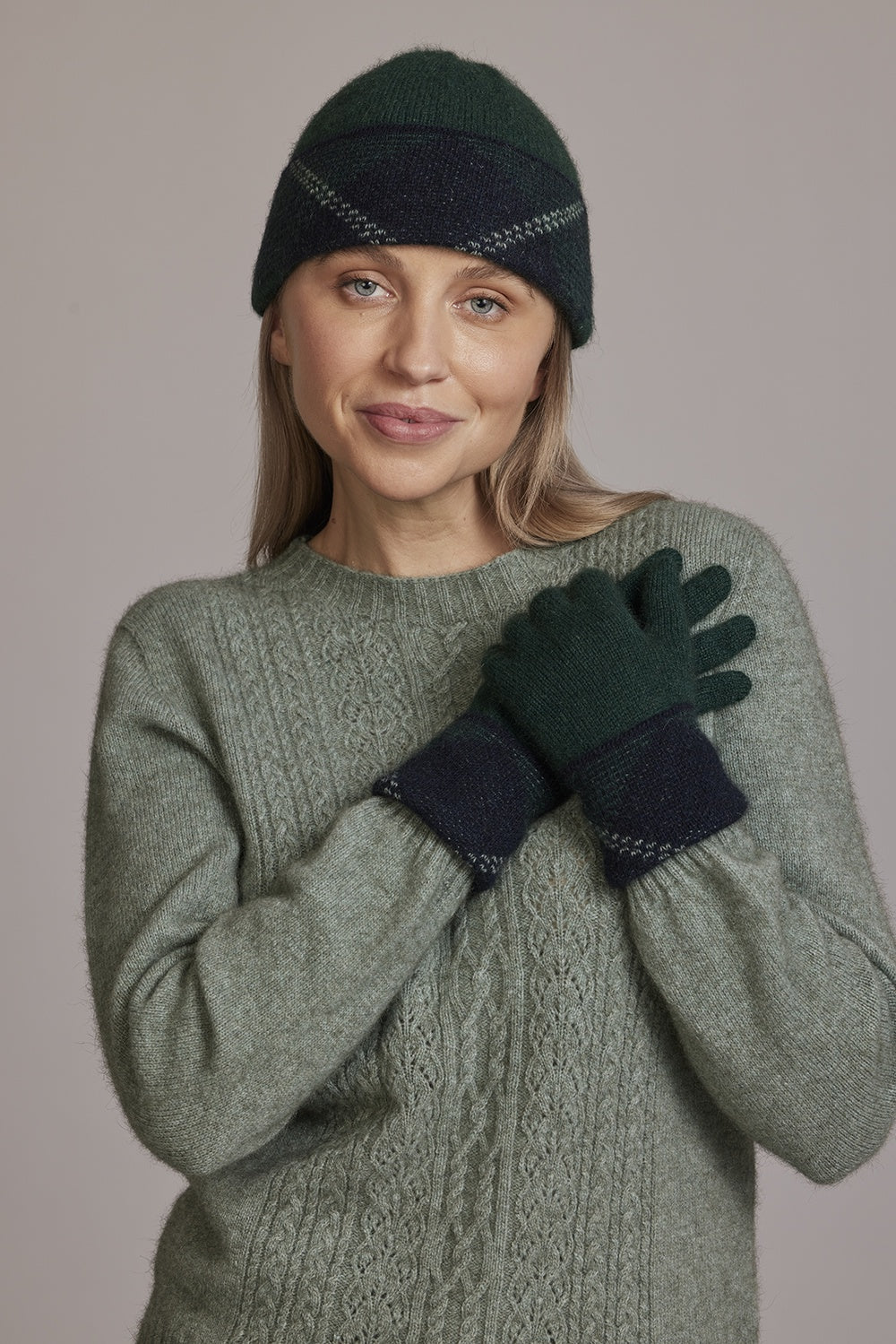 Tartan Beanie
