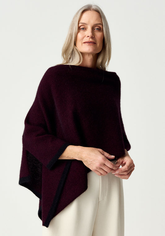 Two Tone Poncho