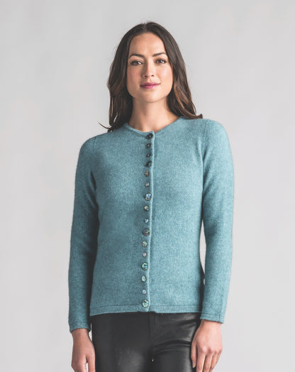 Shell Cardigan Womens