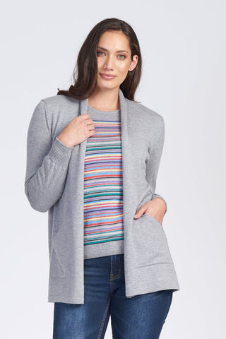 Open Front Long Cardigan Womens