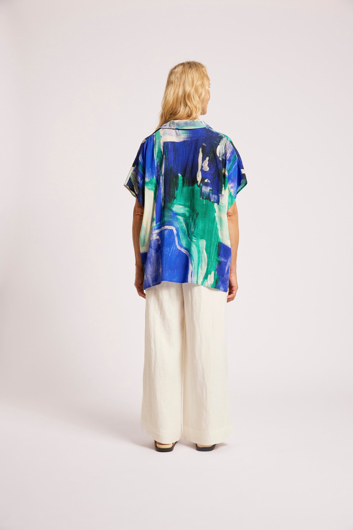 Palmera Collar Top