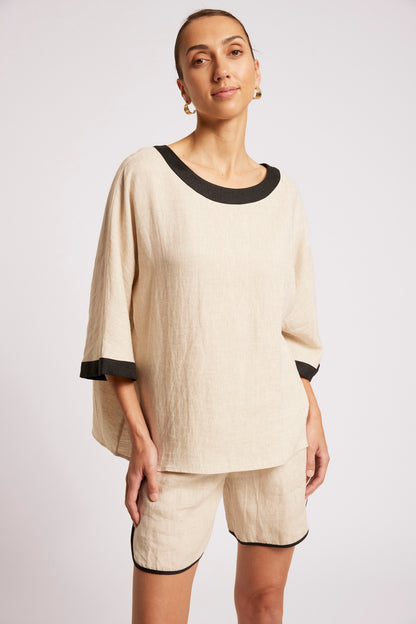 Maris Relaxed Splice Top