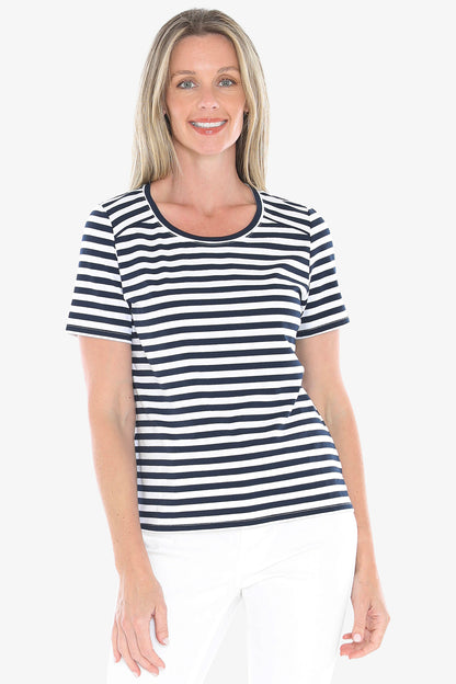 Stripe S/S Tee