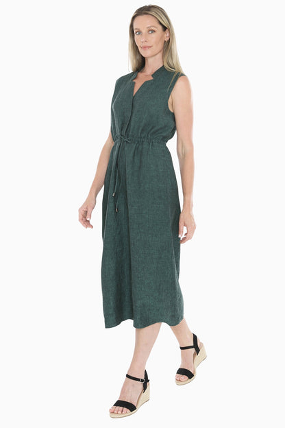 Drawstring Waist Dress