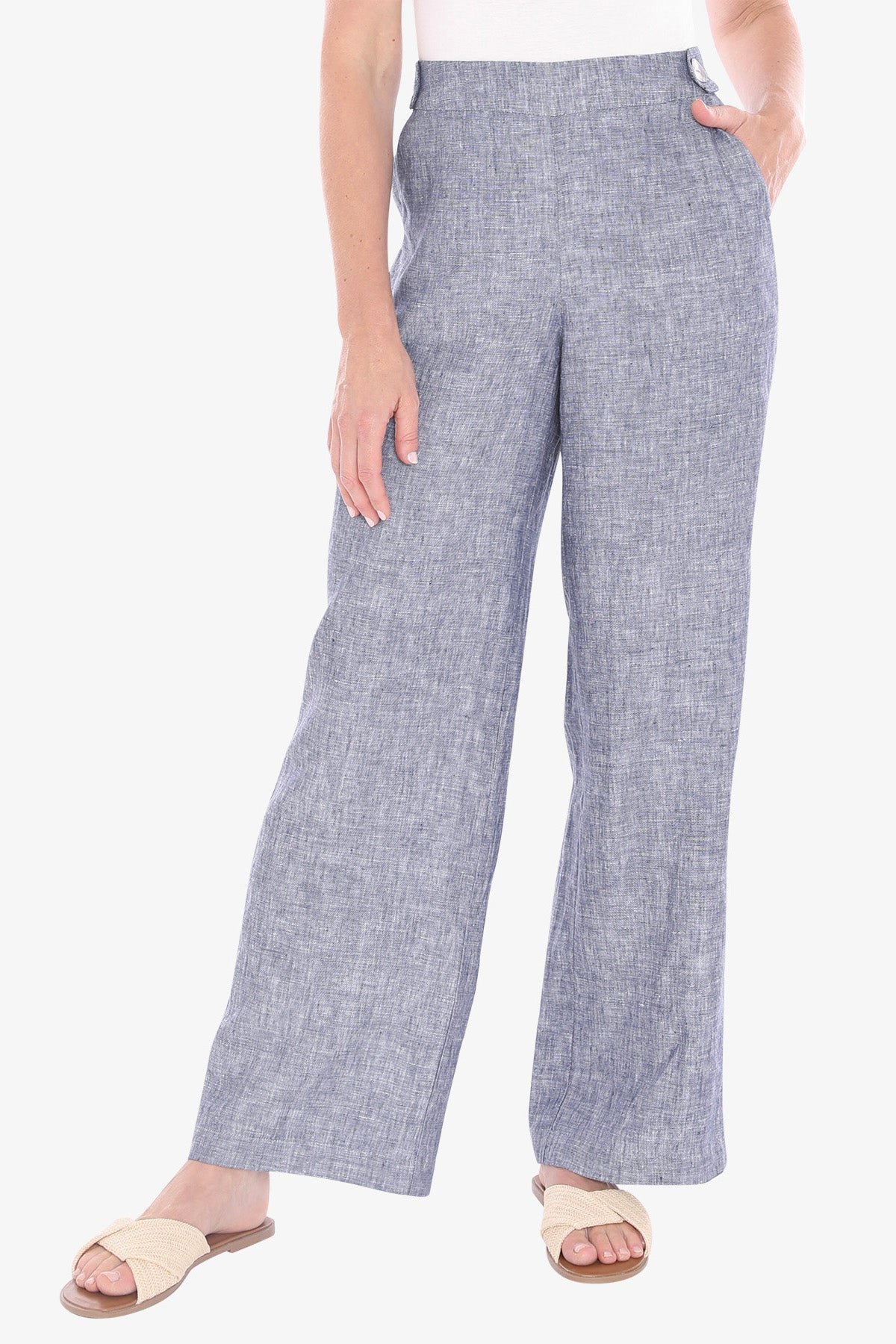 Button Tab Pant