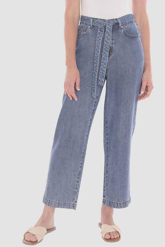 Soft Denim Tie Jean
