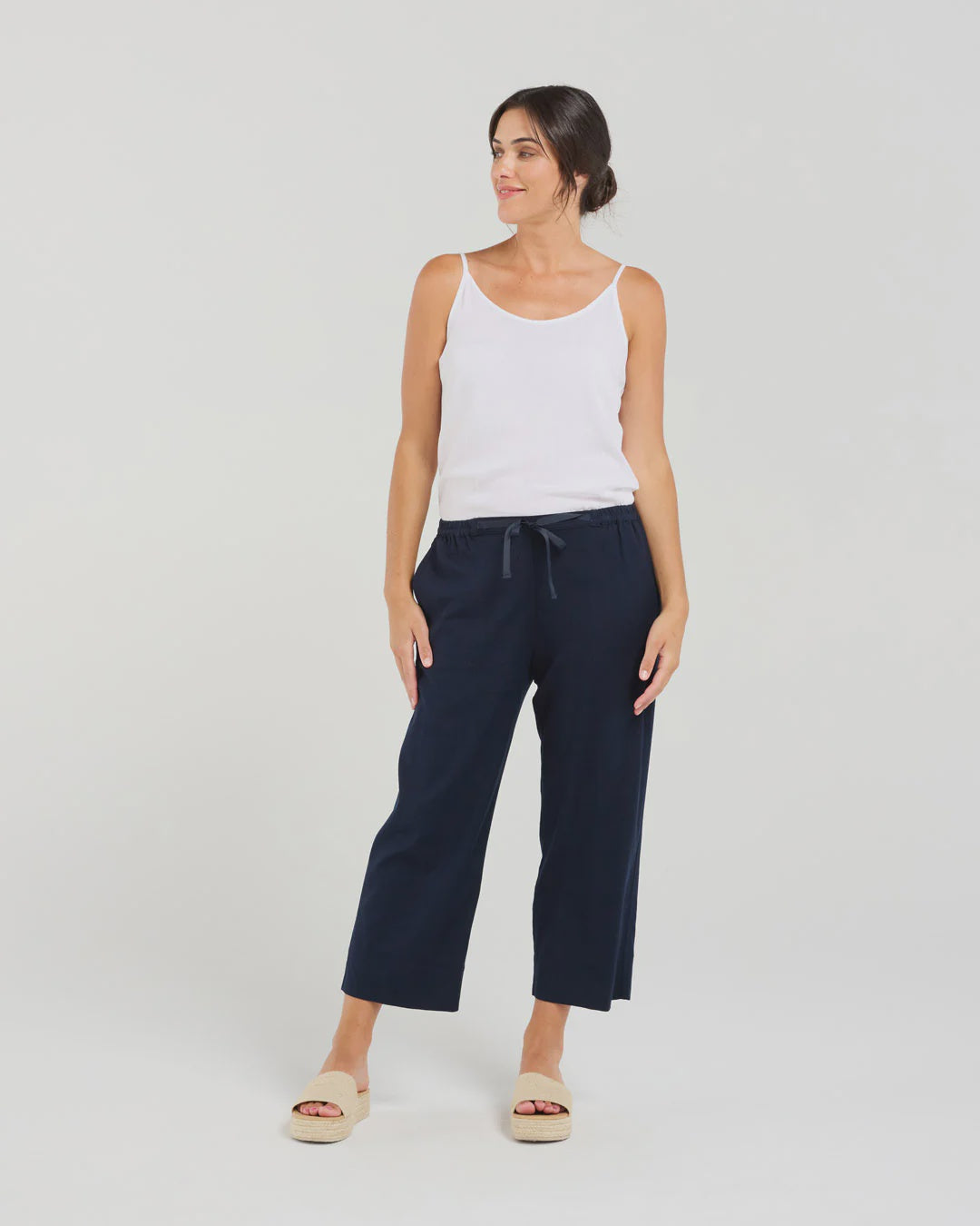 Gabrielle Tie Front Pant