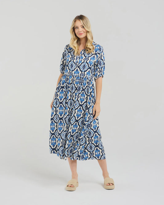 Genevieve Button Dress