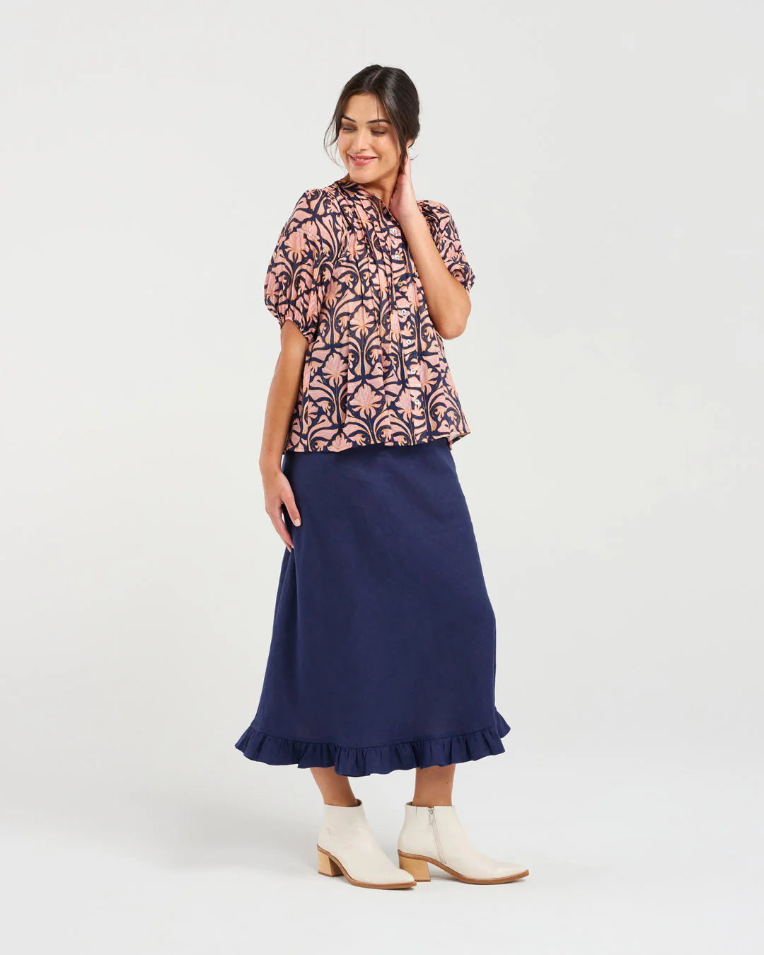 Bridget Pintuck Shirt