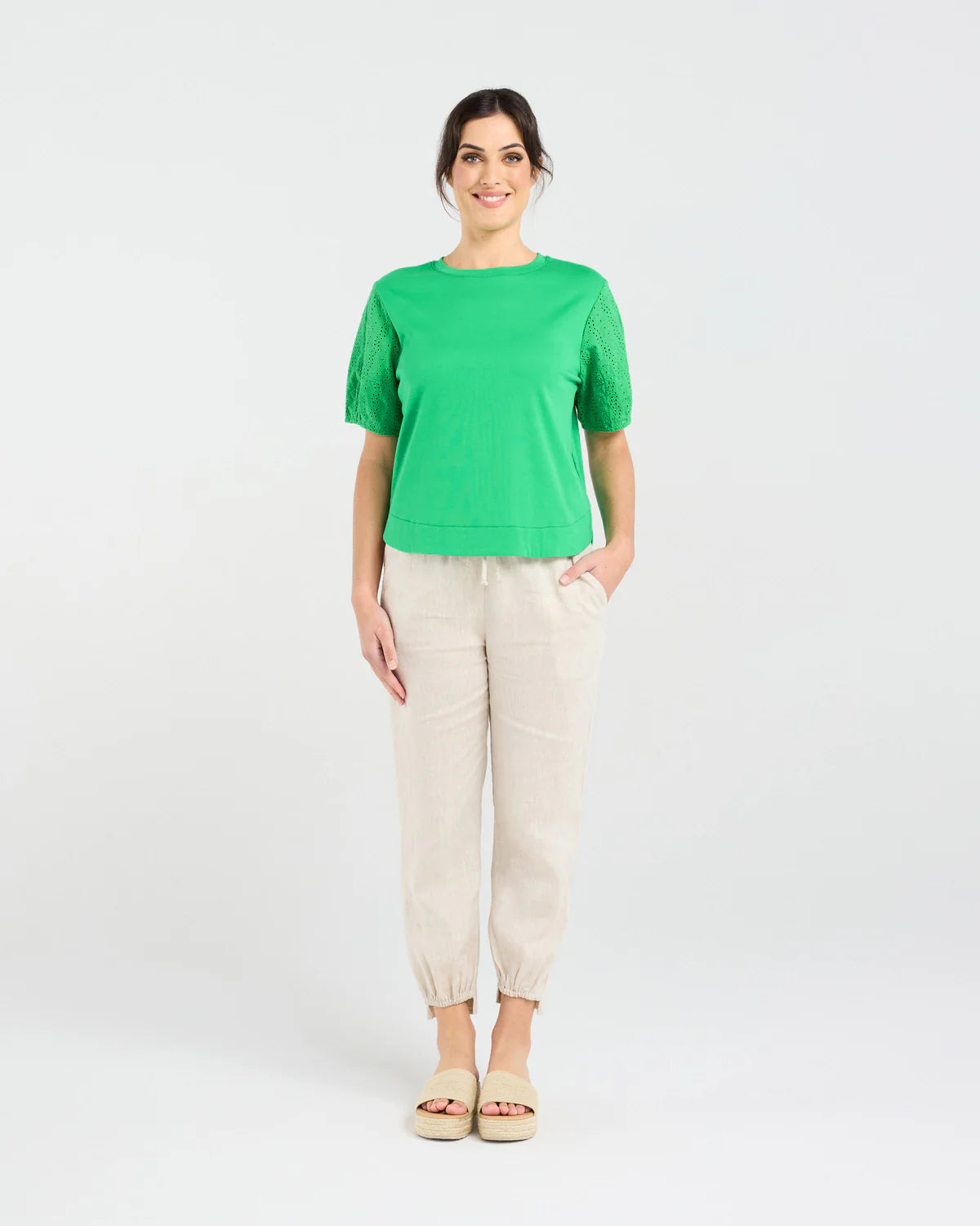 Ariane Broderie Tee