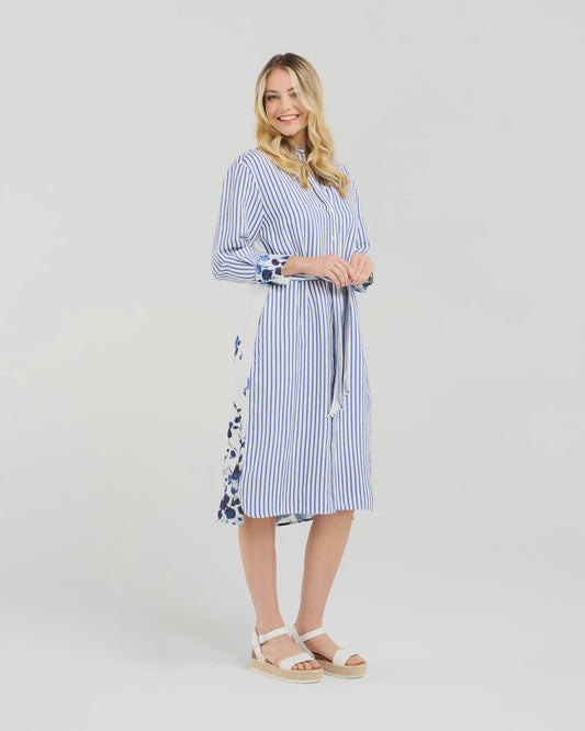 Margot Print Shirt Dress