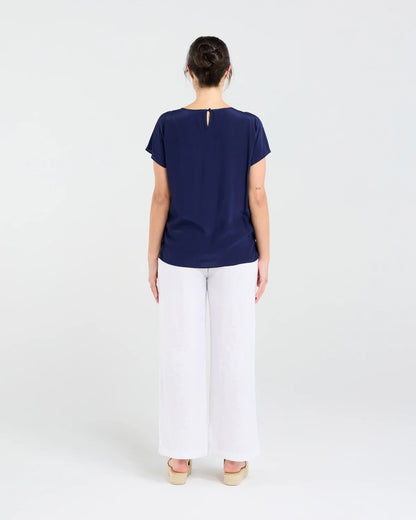 Leonne V Neck Shell Top