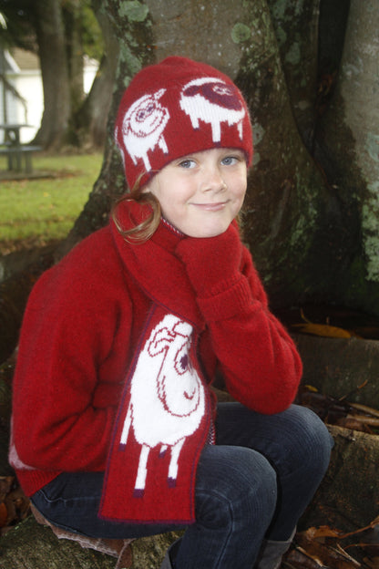 Cosy Kiwi Little Lambie Beanie Kids