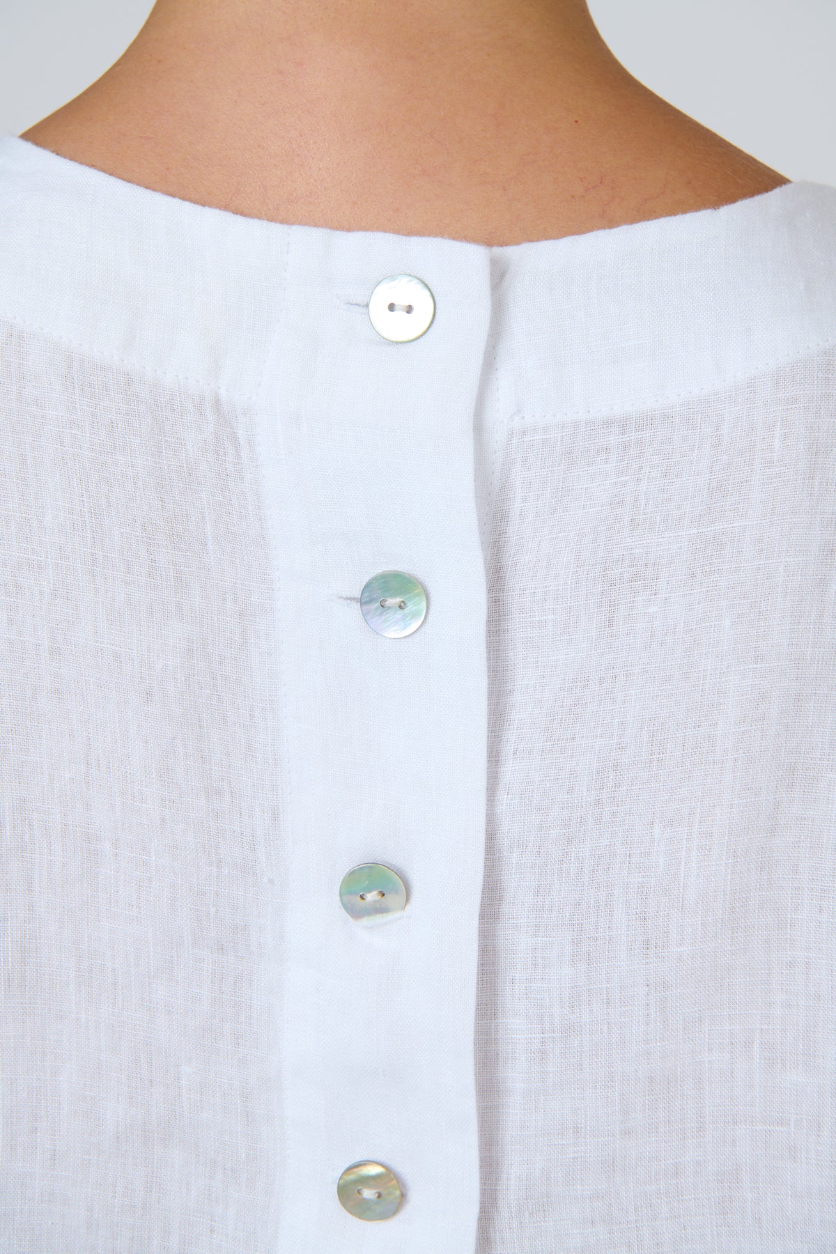 Button Back Tank Top