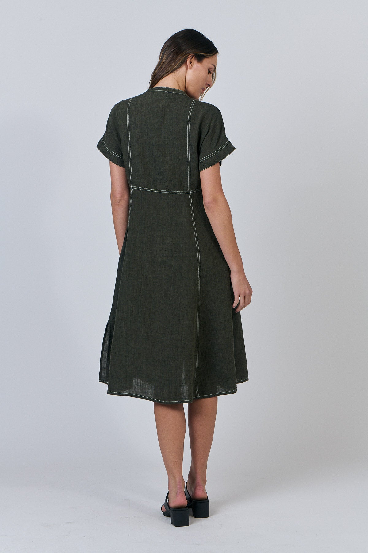 Button Shirt Dress