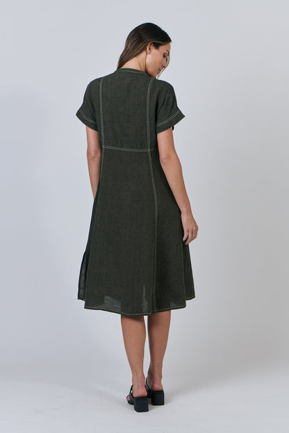 Button Shirt Dress