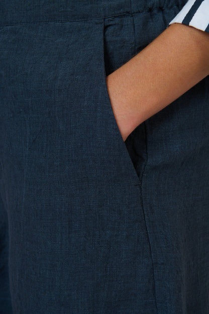 Linen Barrel Pant