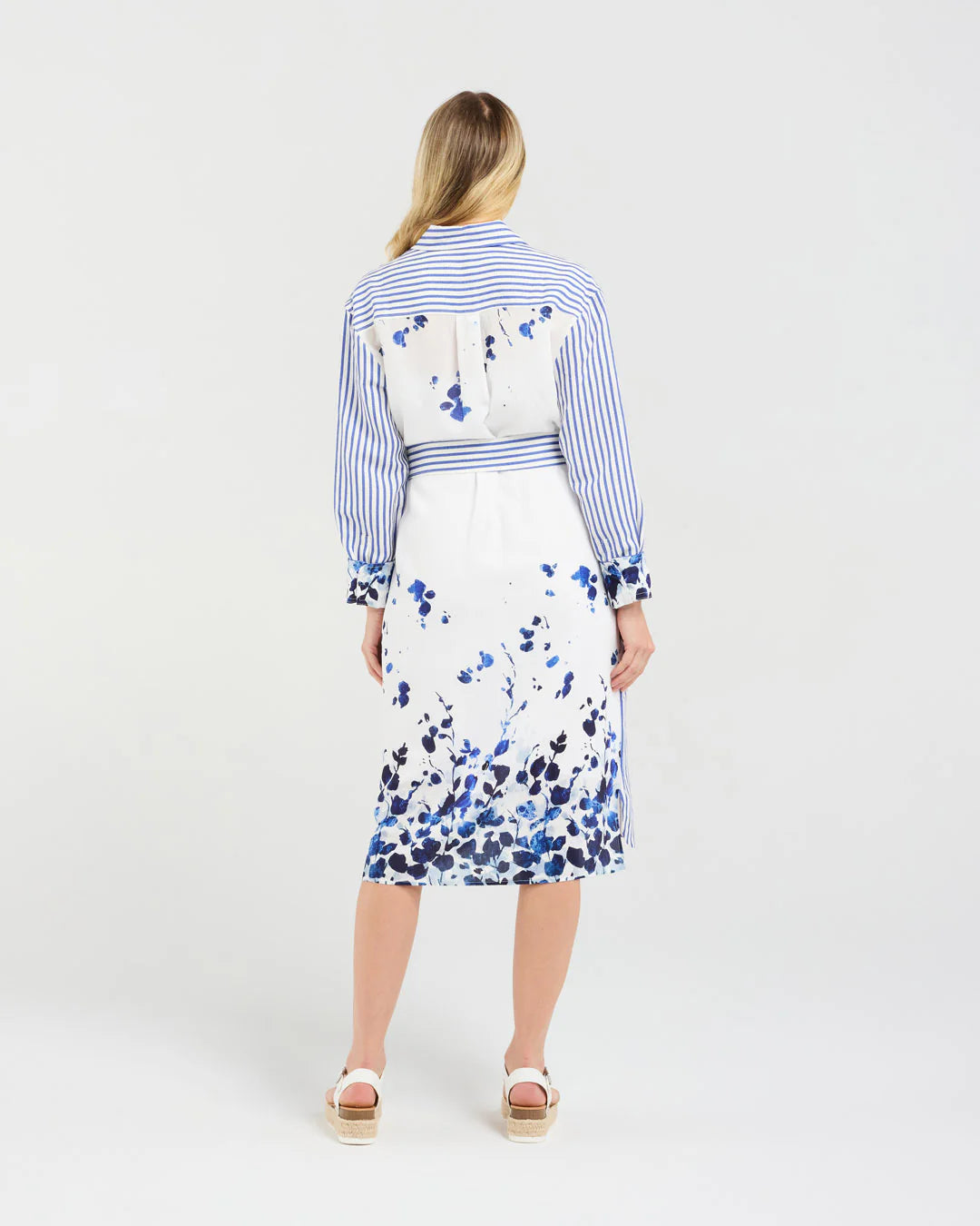 Margot Print Shirt Dress