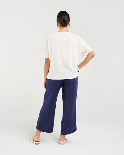 Delphine Print Top