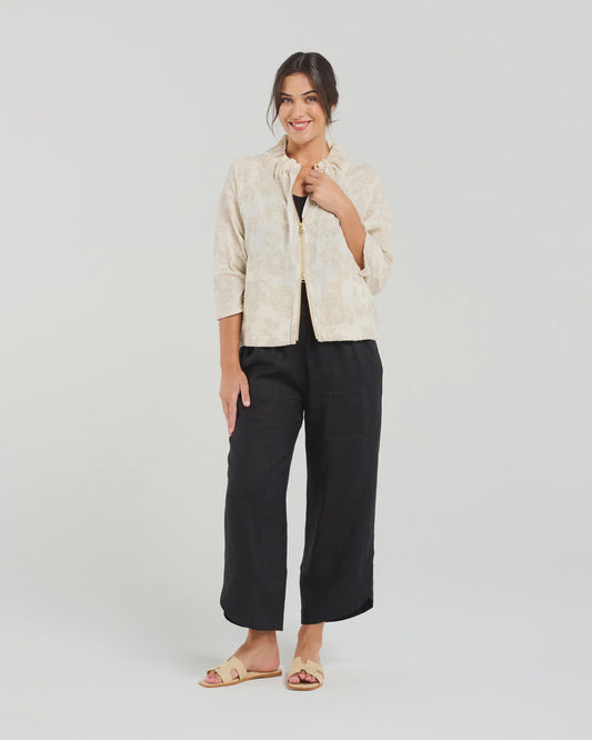 Jacquard Zip Jacket